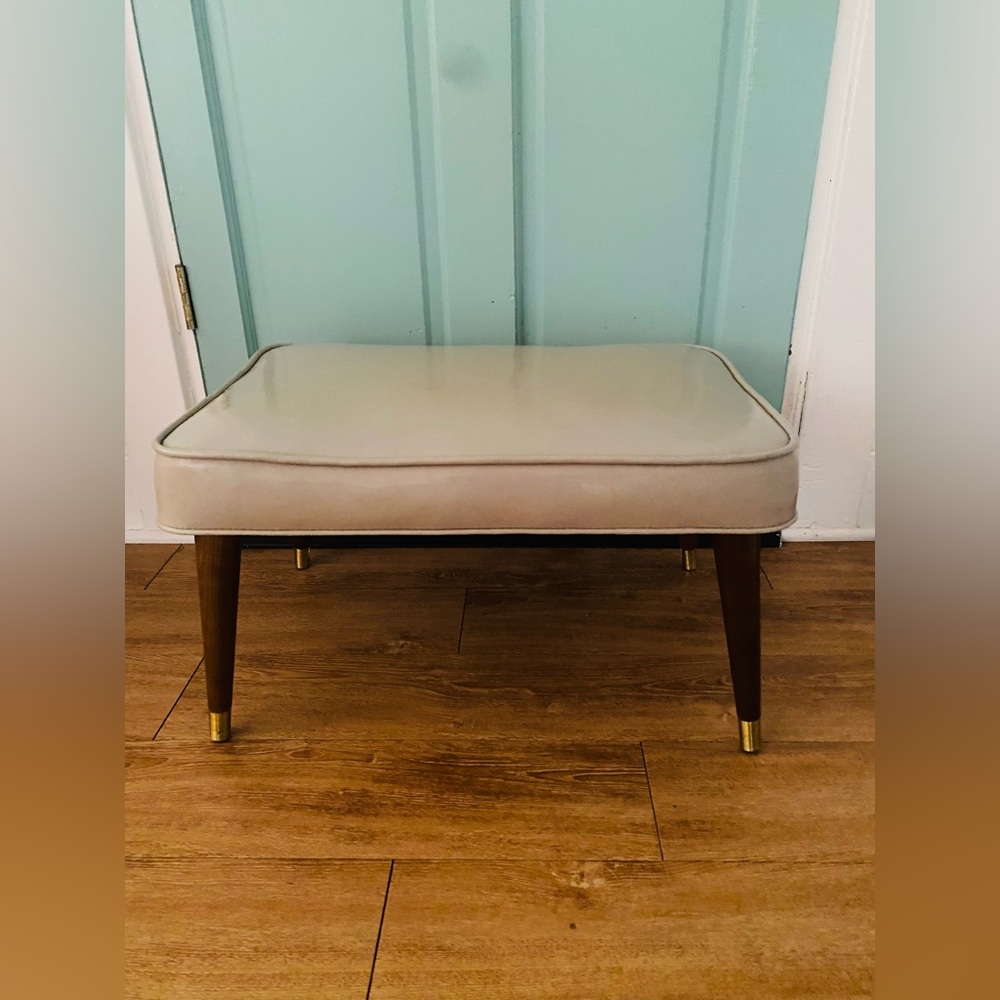 MCM Ottoman Foot Stool